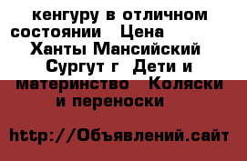 кенгуру в отличном состоянии › Цена ­ 1 000 - Ханты-Мансийский, Сургут г. Дети и материнство » Коляски и переноски   